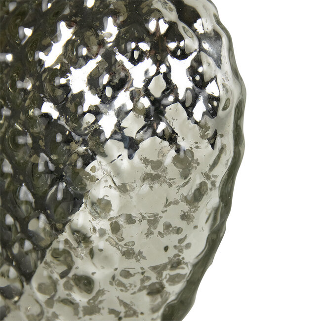 Mars & More decoratie hart zilver 15cm