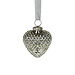 Mars & More decoratie hart zilver 8cm
