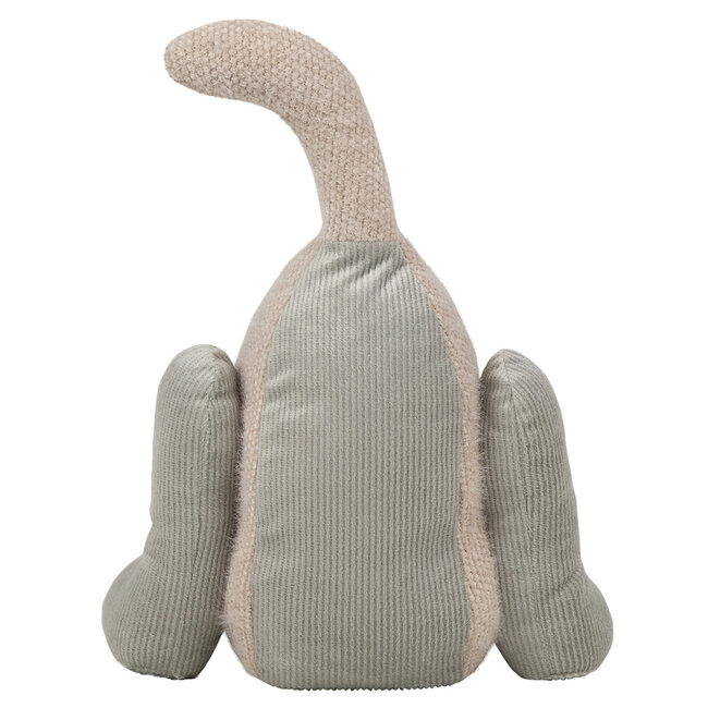 Mars & More deurstopper kat staart ecru 18x15x17 cm