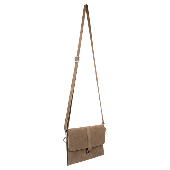 Mars & More crossbody tas envelop bruin 24cm