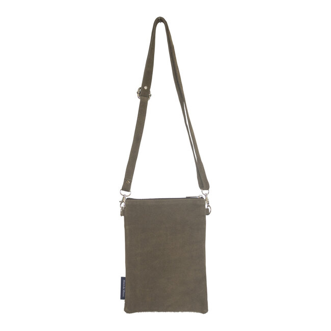 Mars & More crossbody tas verticaal panter 23x17cm*