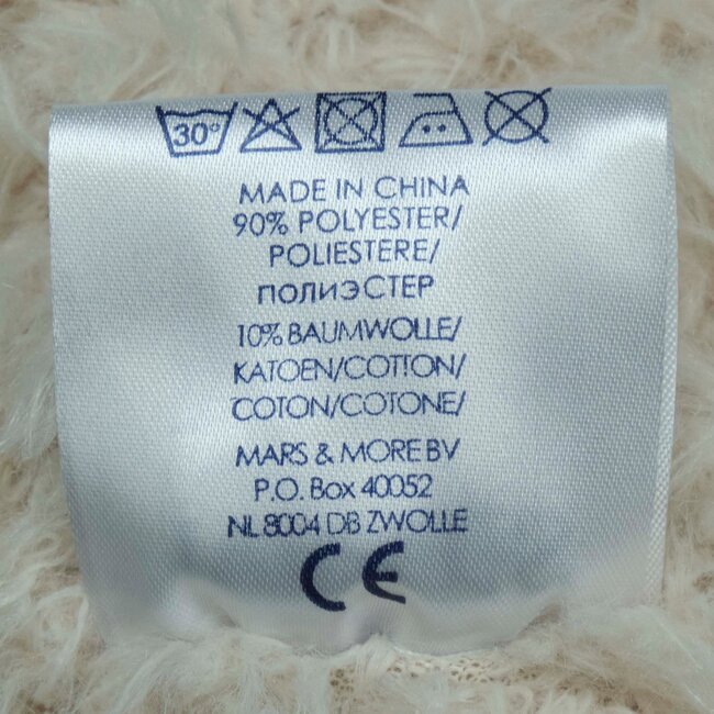 Mars & More Knuffel Schaap Lulu groot 33cm