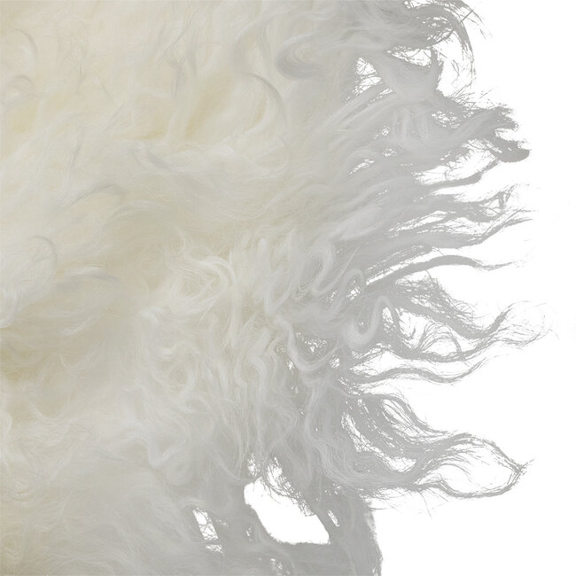 Mars & More schapenvacht krulhaar wit 100cm