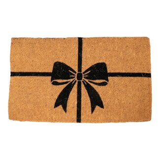 Mars & More Deurmat Kokos handgeweven strik 75cm