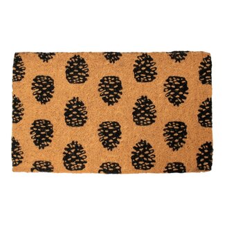 Mars & More Deurmat Kokos handgeweven dennenappels 75cm