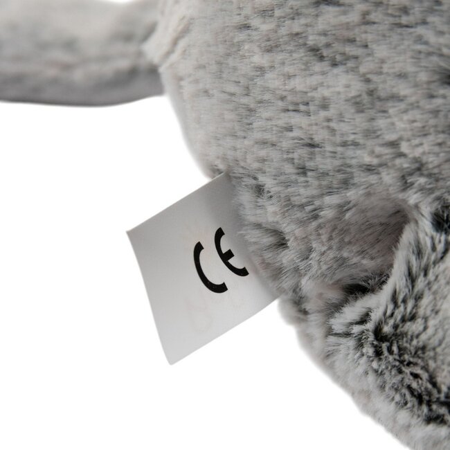 Mars & More Deurstopper Gijze ezel Buzz groot 28cm