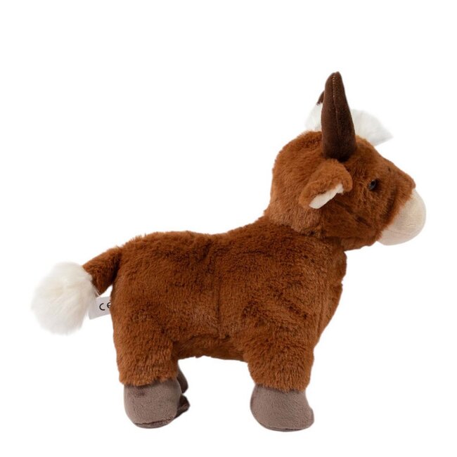 Mars & More Knuffel Koe bruin Garry middel 29cm