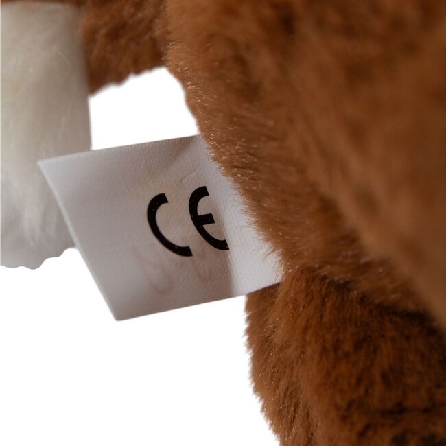 Mars & More Knuffel Koe bruin Garry klein 24cm