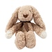 Mars & More Knuffel Beige konijn Jojo sjaal middel 25cm