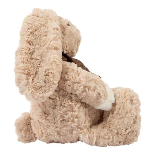 Mars & More Knuffel Beige konijn Jojo sjaal groot 30cm