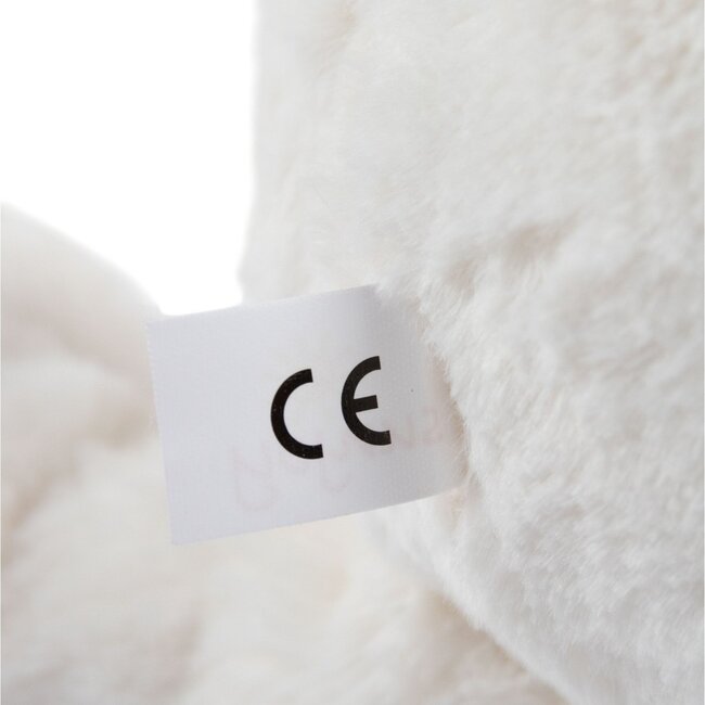 Mars & More Knuffel Wit konijn Mia middel 26cm