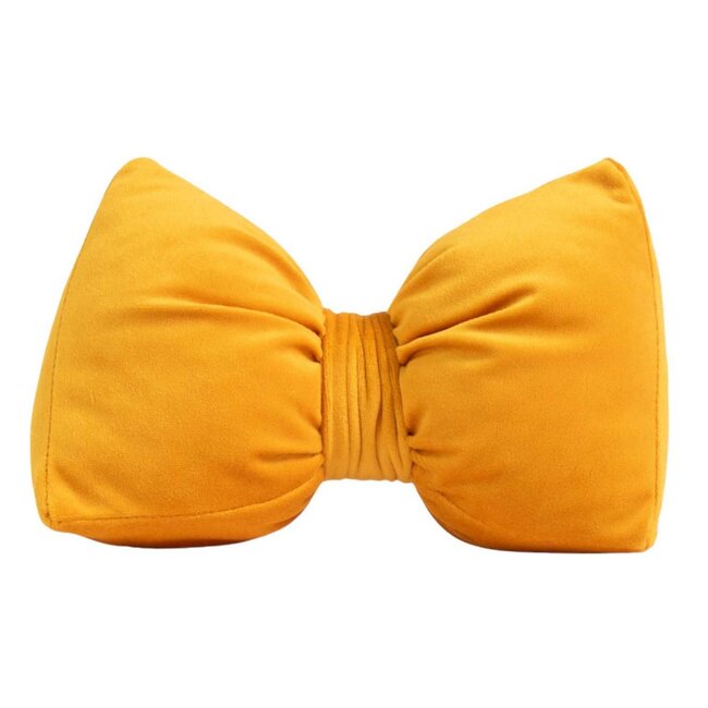 Mars & More Strik Deurstopper fluweel honinggeel 16cm