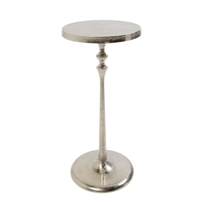 Mars & More Tafel Rond zilver h50 d22cm