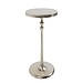 Mars & More Tafel Rond zilver h50 d22cm