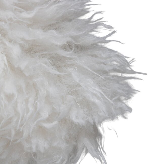 Mars & More Cushion tibetan lamb off-white 45x45 cm