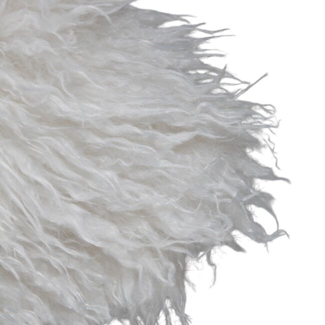 Mars & More Cushion tibetan lamb off-white 30x50 cm