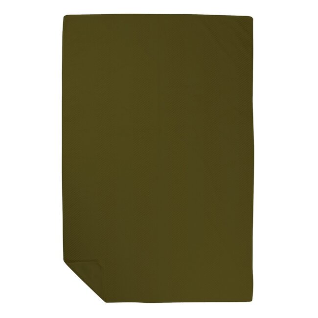 Mars & More Plaid Visgraat Groen 140x200cm