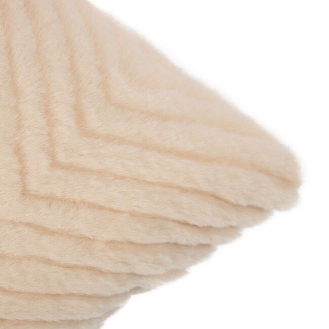 Mars & More Kussen Visgraat Beige 45x45cm