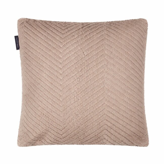 Mars & More Kussen Visgraat Taupe 45x45cm