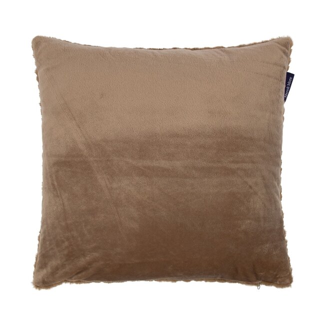 Mars & More Kussen Visgraat Taupe 45x45cm