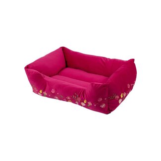 Mars & More Dierenmand M borduurwerk fuchsia roze 65x50x20cm