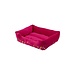 Mars & More Dierenmand S borduurwerk fuchsia roze 55x42x15cm