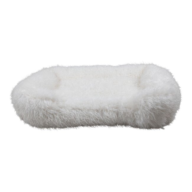 Mars & More Dierenmand XL tibetan lamb off white 100x70x22cm