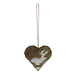 Mars & More hangdecoratie naturel hart medium 10cm