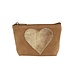 Mars & More make up tas hart bruin 15cm