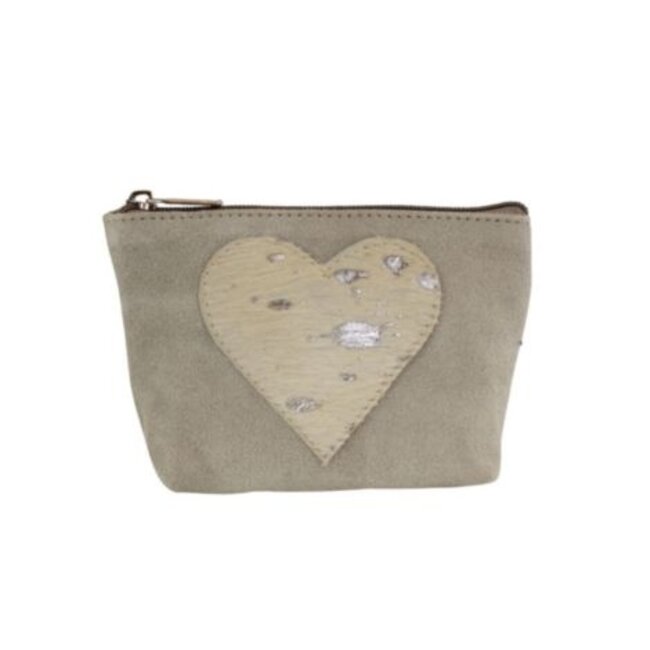 Mars & More make up tas hart beige 15cm