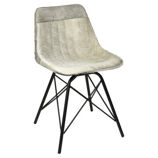 Mars & More stoel koe grijs x 79cm (zelfmontage)