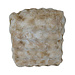 Mars & More poef teddy bubble beige 40x40x45cm