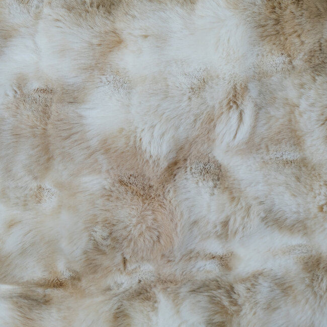 Mars & More Plaid teddy bubble beige 130x170cm