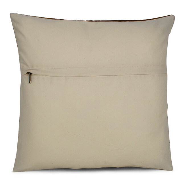 Mars & More kussen dekensteek koe grijs 45x45cm