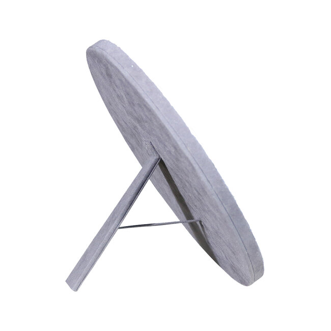 Mars & More spiegel rond standaard koe grijs 25cm*
