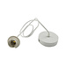 Mars & More snoer plafondlamp wit 105cm*