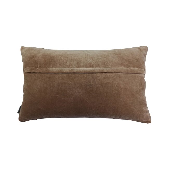 Linen & More Folded Polydupion kussen roze 30x50cm