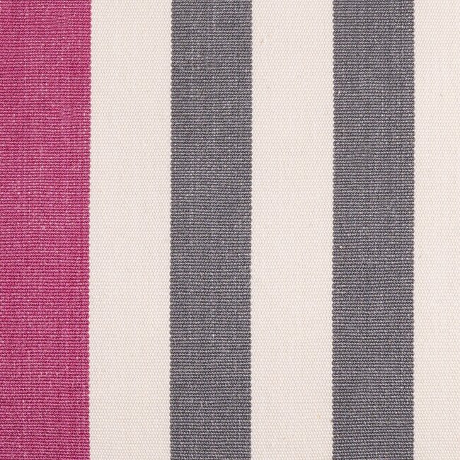 Linen & More Stripes Print kussen multicolor 30x50cm
