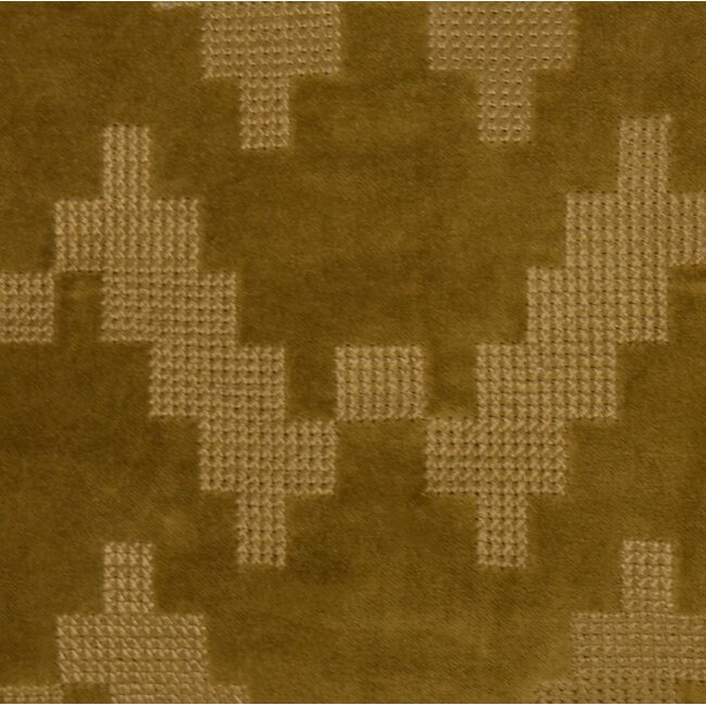 Linen & More Twisted Brooklyn kussen groen 30x50cm