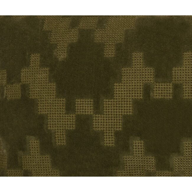 Linen & More Twisted Brooklyn kussen groen 30x50cm