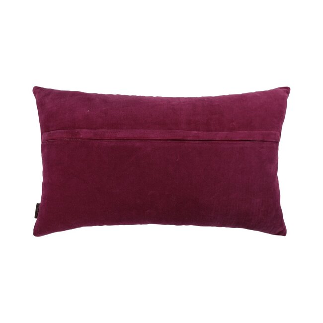 Linen & More Berlington kussen magenta 30x50cm