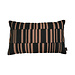 Linen & More Barro kussen donkergrijs bruin 30x50cm