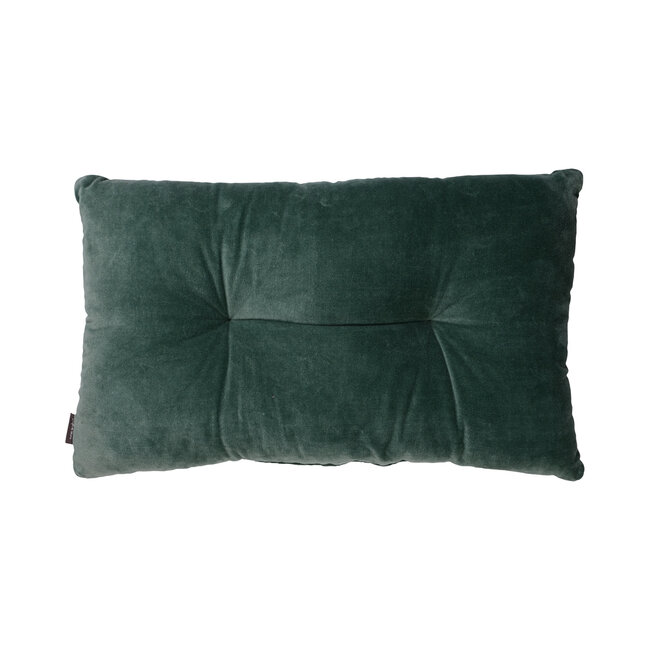 Linen & More Kyle 2 Buttons kussen blauw groen 30x50cm