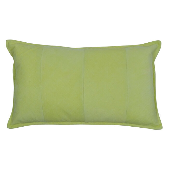 Linen & More Bobbi kussen groen 30x50cm