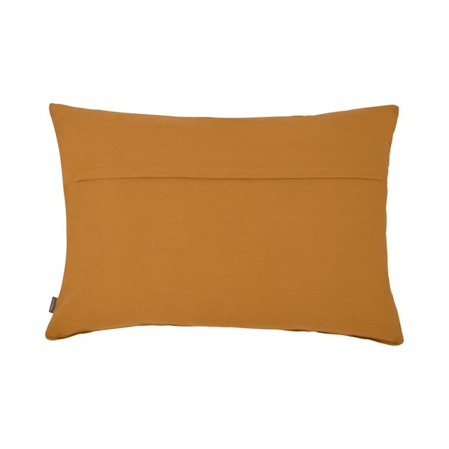 Linen & More Pleated  kussen geel 40x60cm