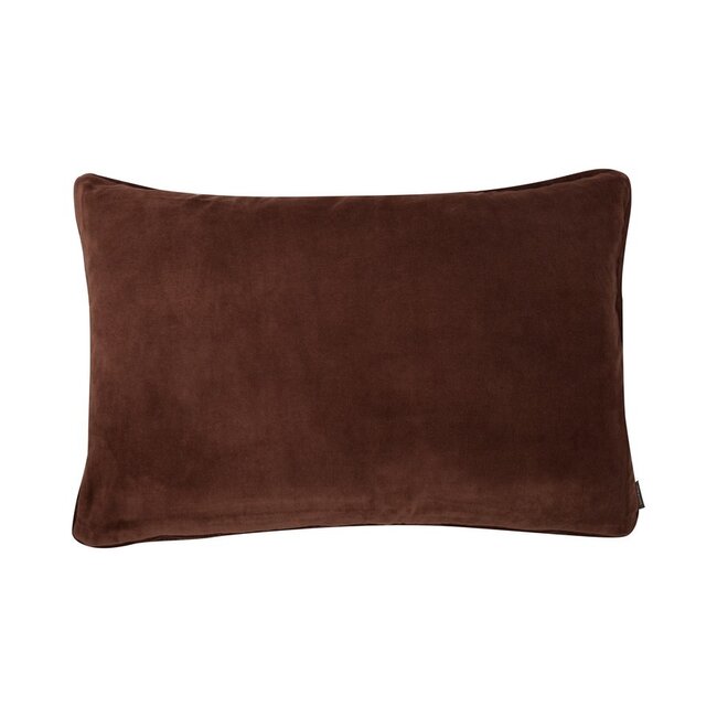 Linen & More Velvet wool cappuccino cushion 40x60 cm