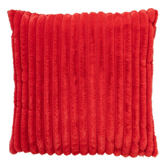 Linen & More Montreal kussen rood 60x60cm