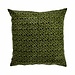 Linen & More Leopard kussen groen 60x60cm