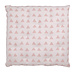 Linen & More Triangle Soft stoelkussen roze 40x40cm+5cm