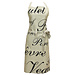 Linen & More Long Paris Cuisine Schort zwart 75x90cm